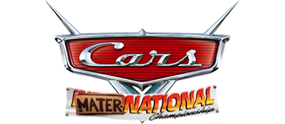 Cars Mater-National Championship title screen for Nintendo DS